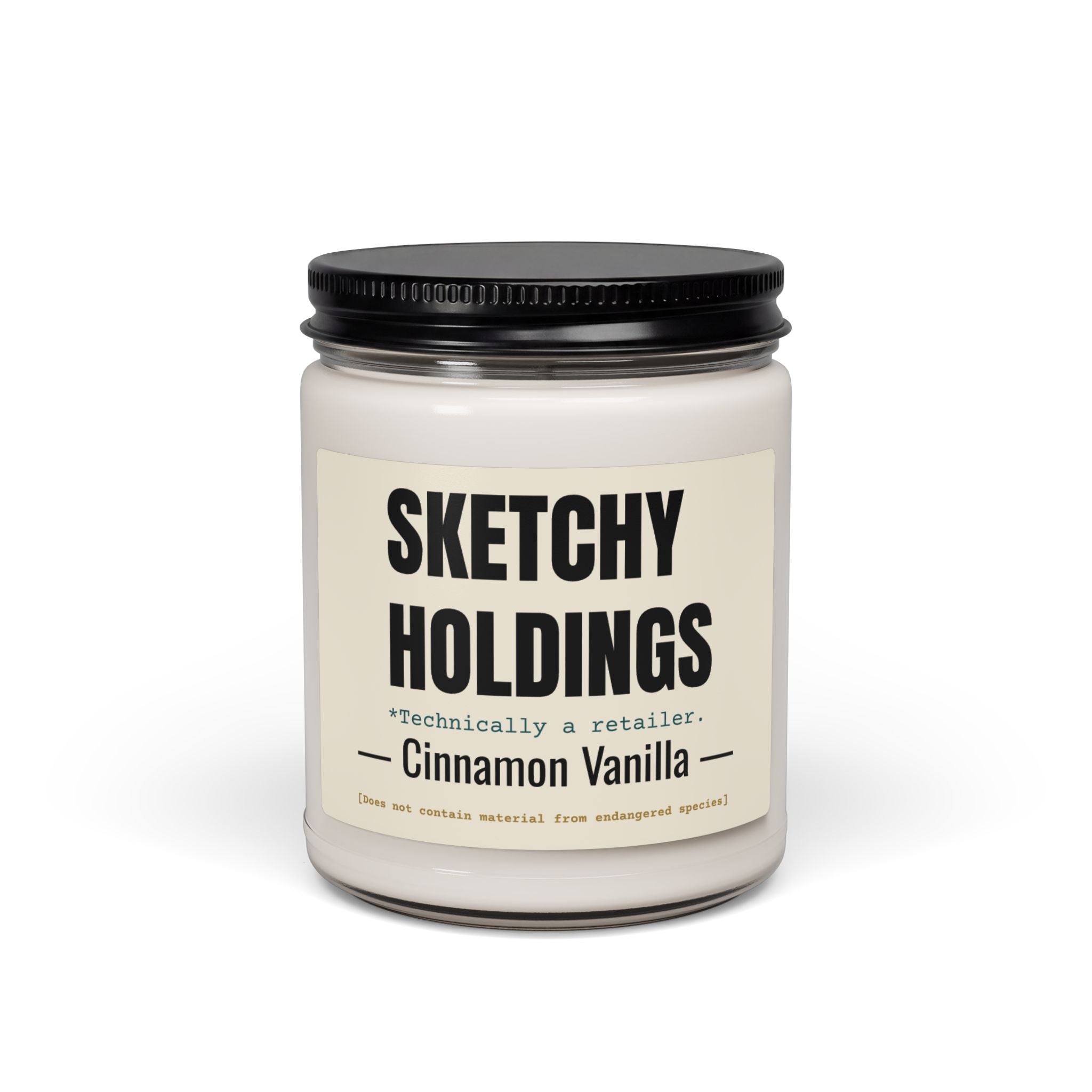 CANDLE, SOY, 9 OZ. — STANDARD ISSUE